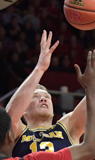 Brazdeikis scores 23 to lead Michigan over Rutgers 77-65